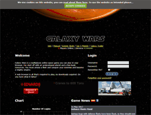 Tablet Screenshot of galaxywars.co.uk